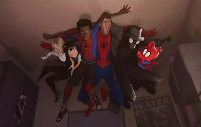 how many spidermans are there in the Spider-Man: Into the Spider-Verse