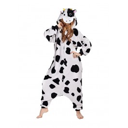 Fluffy 2025 cow onesie