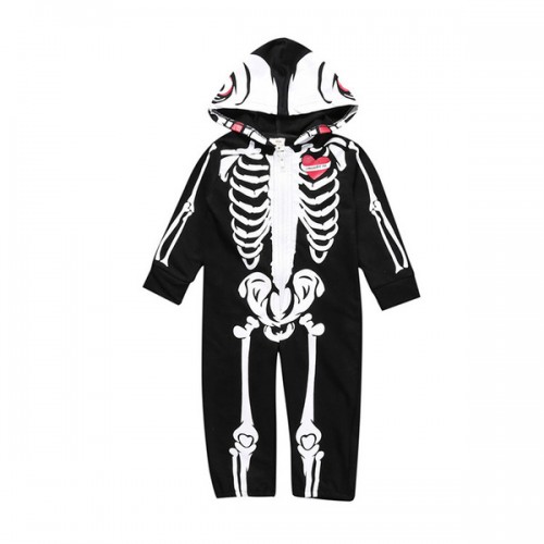 skeleton onesie