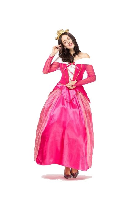 princess peach costume dress for