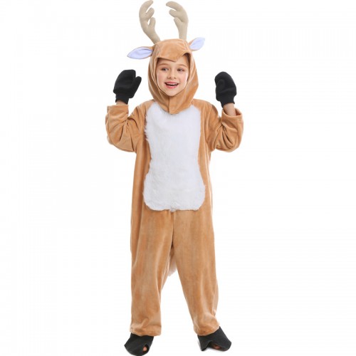 christmas animal deer costume for kids