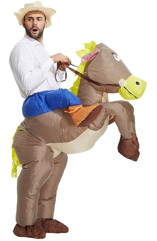 halloween horse inflatable costume