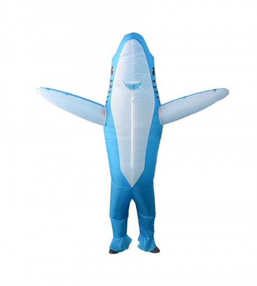 halloween shark inflatable costume