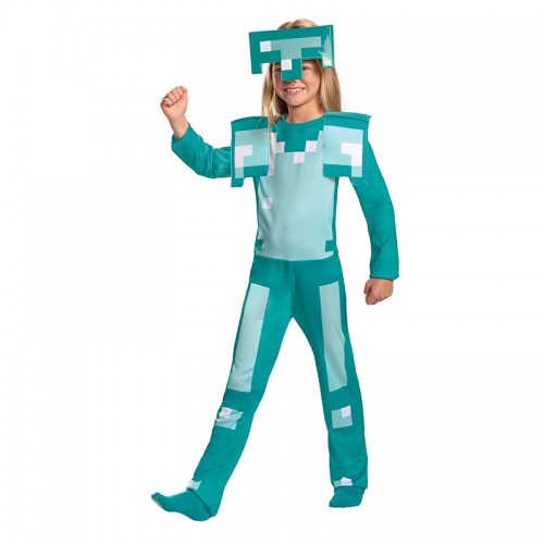 minecraft diamond armor costume