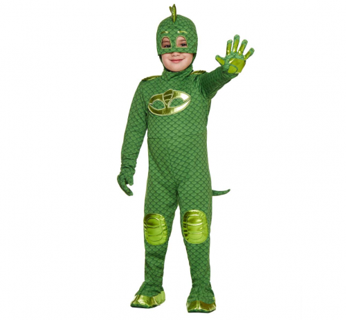 toddler boys Gekko costume - pj masks