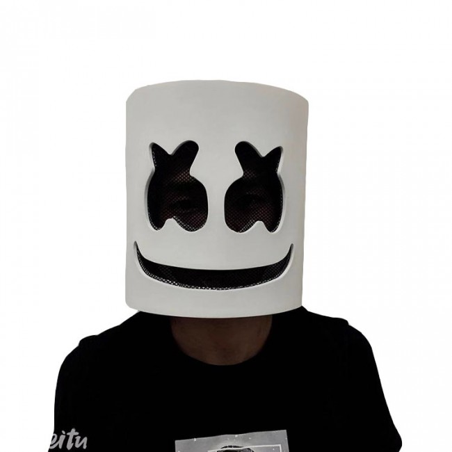Marshmello costume with full mask - fortnite