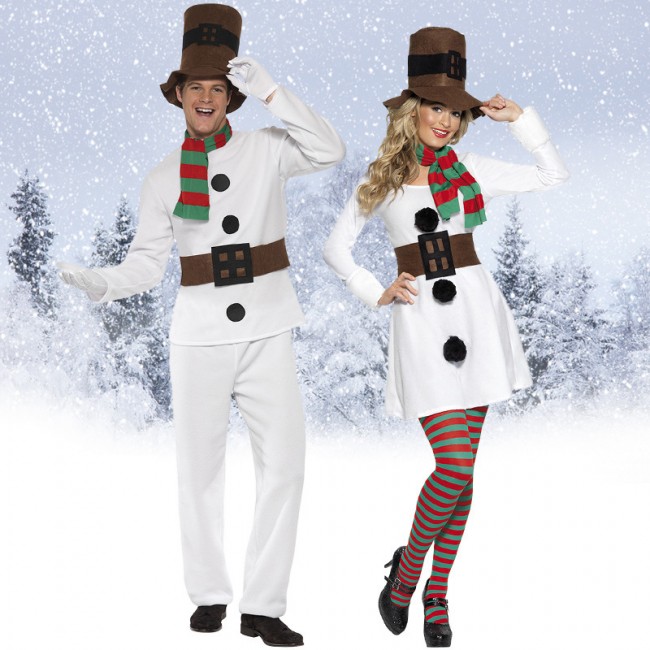 white santa outfit