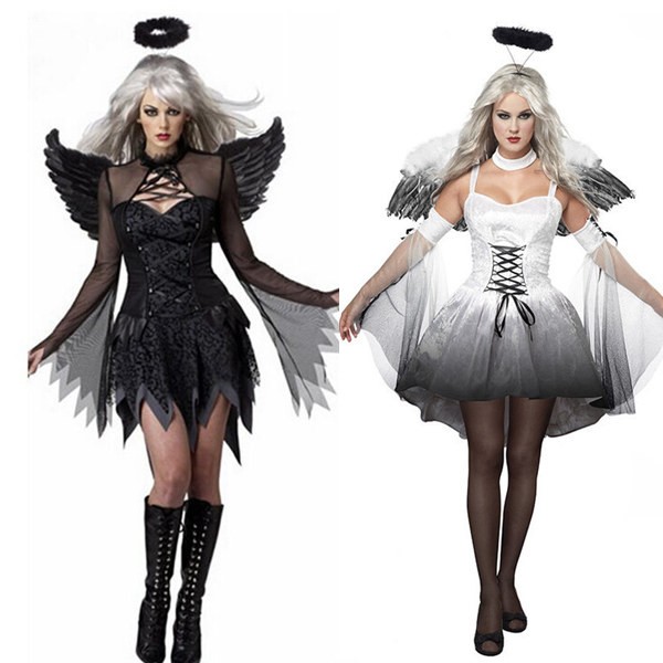 white angel costume