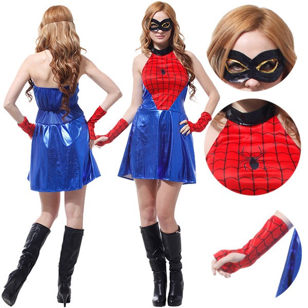 Spiderman Couple Costume Suit Marvel