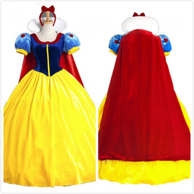 disney snow white costume for woman and kids