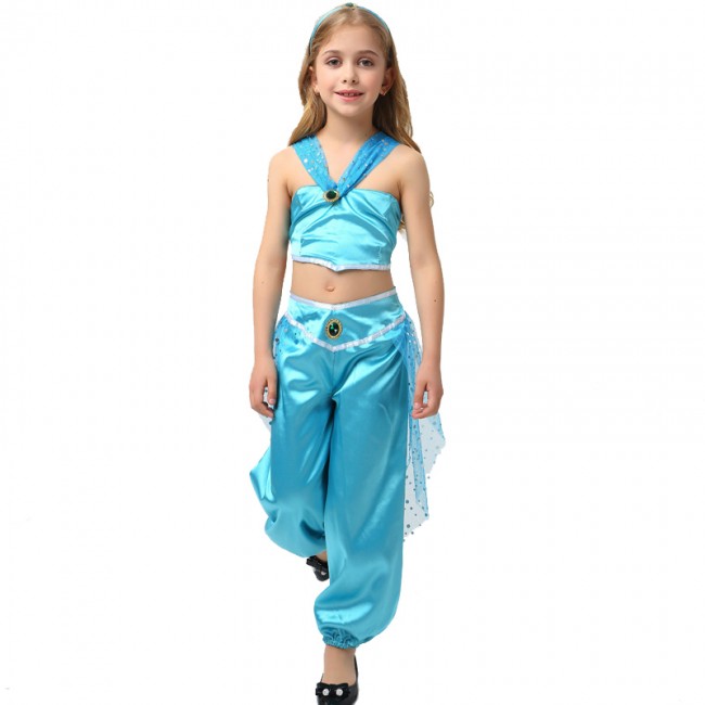 Princess jasmine costume for girls cheap