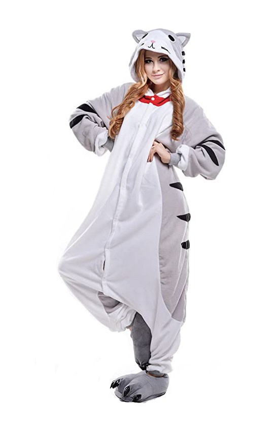 cat onesie pajamas costume