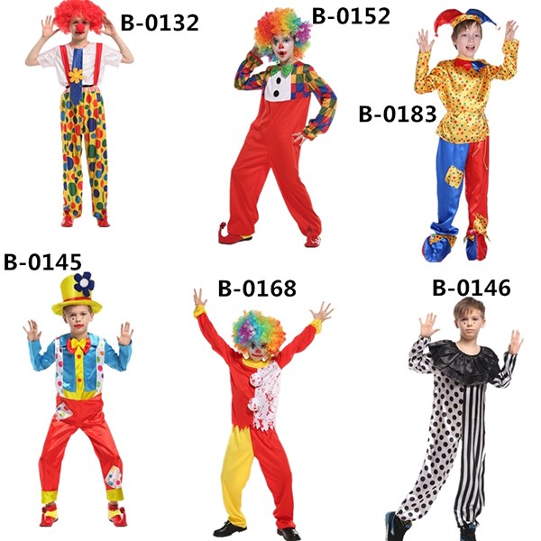 Clowns Costumes Halloween With Hat