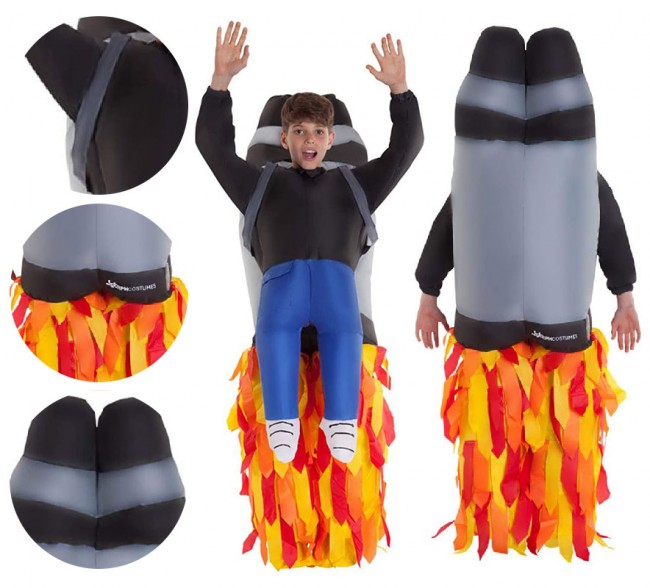 Déguisement gonflable enfant porté par Jet Pack Morphsuits™ : Deguise-toi,  achat de