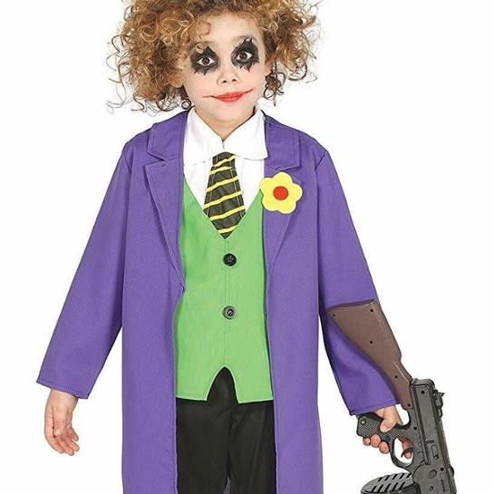 Landskab målbar Næsten død Joker Halloween costume for kids