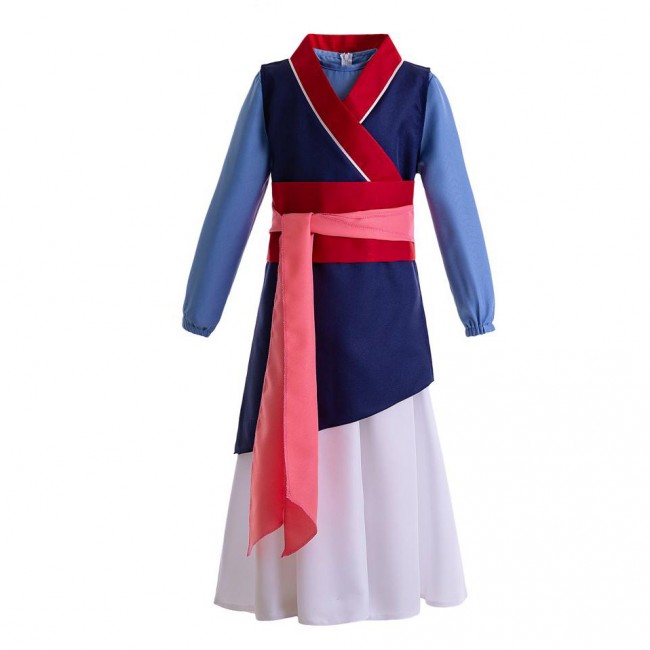 Halloween Mulan Princess Cosplay Costume