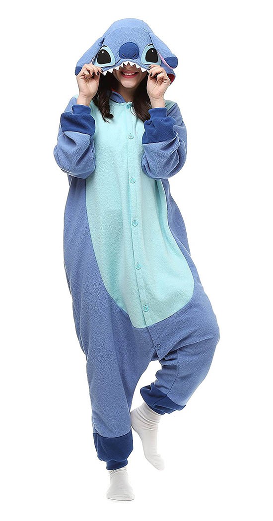stitch onesie pajamas costume
