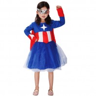 Captain America costume for girl