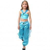Arabian princess jasmine costume dress for girl