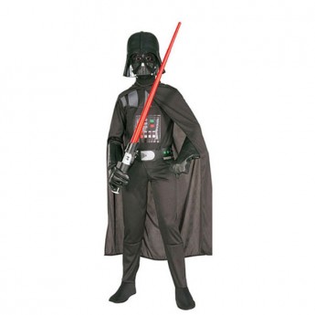 kids darth vader  costume for halloween