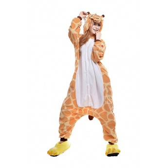 giraffe onesie pajamas costume