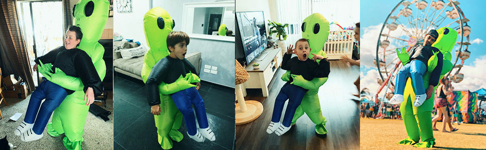 ALIEN INFLATABLE COSTUME