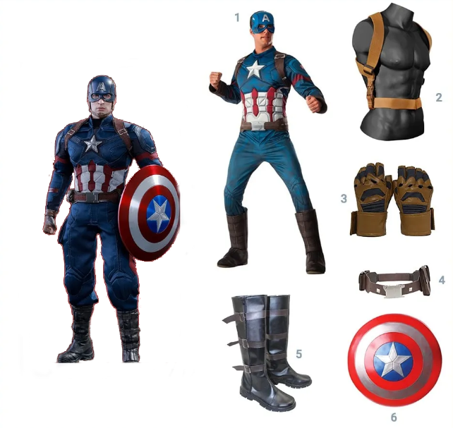 Captain America Costume