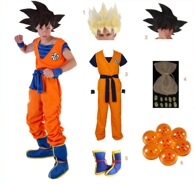 Dragon Ball Z Goku Costume for Women