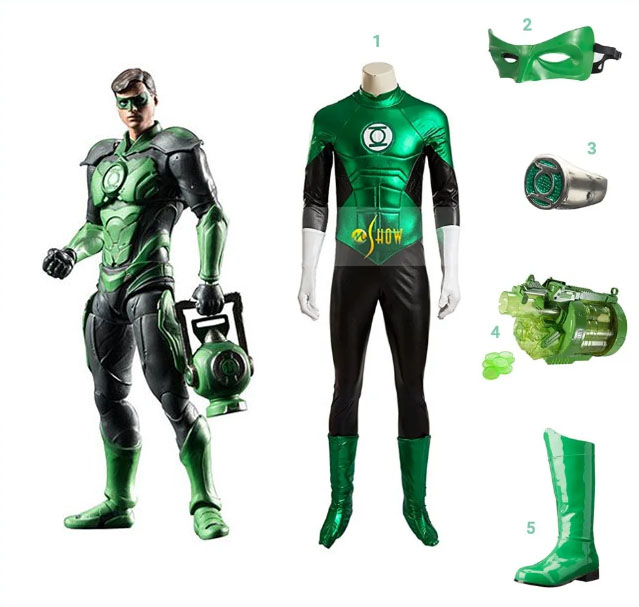 green Lantern costume for adults