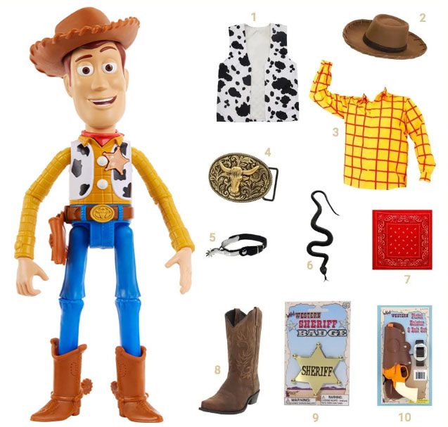 Woody Costume