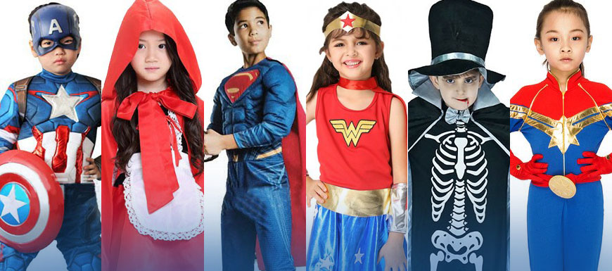 boys superhero costumes