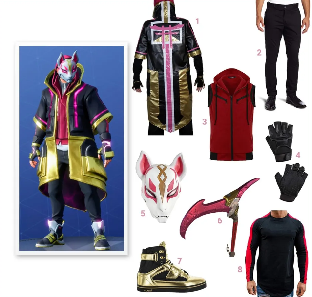 drift costume for kids - fortnite