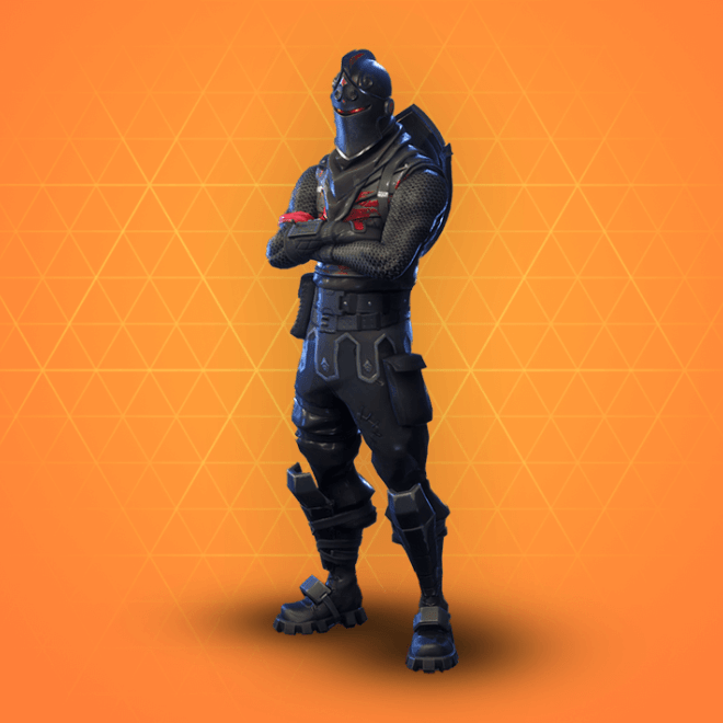 Black knight costume